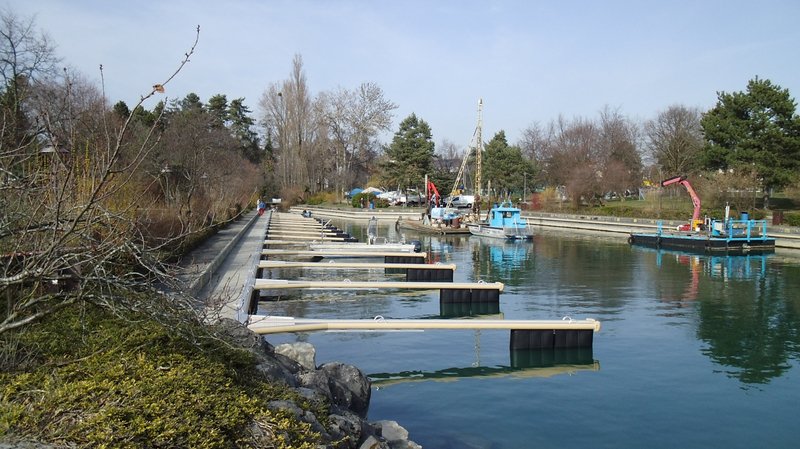 Nouveaux bras d'amarrage