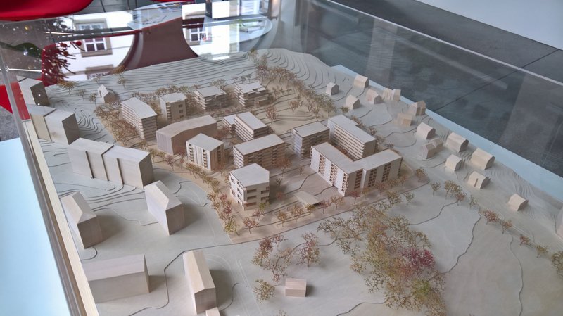 Maquette des aménagements © Ville de Morges