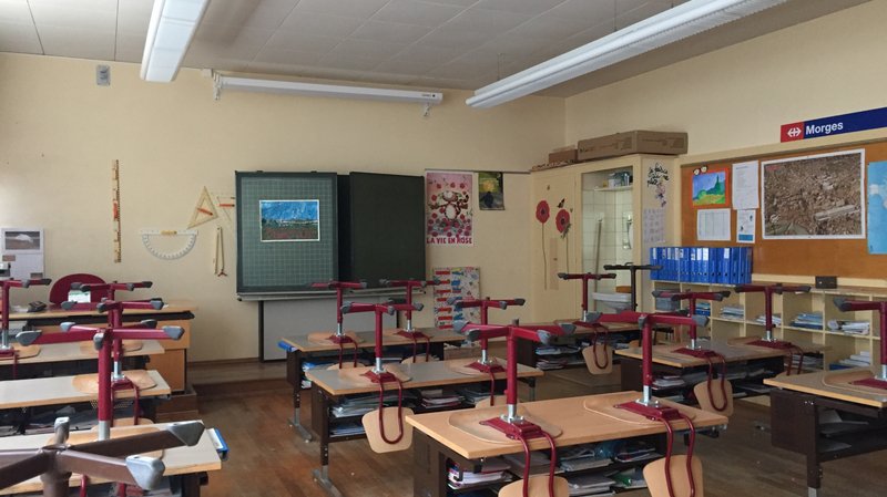 Chanel - Salle de classe © Ville de Morges