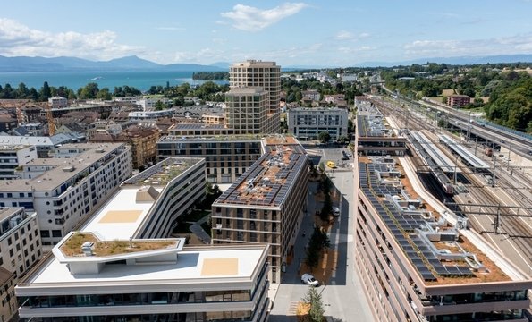 Le Quartier des Halles, août 2022 © Raphaël Dupertuis